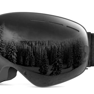 ZIONOR X Ski Goggles - OTG Snowboard Goggles Detachable Lens for Men Women Adult